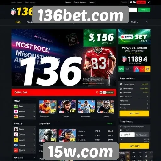 Acessibilidade e navegação no site 136bet